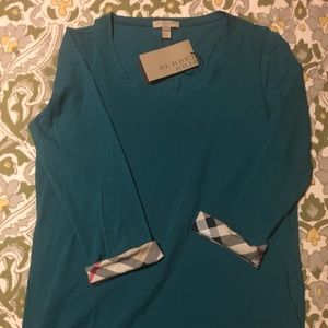 Burberry Brit  3/4 Sleeve T-shirt